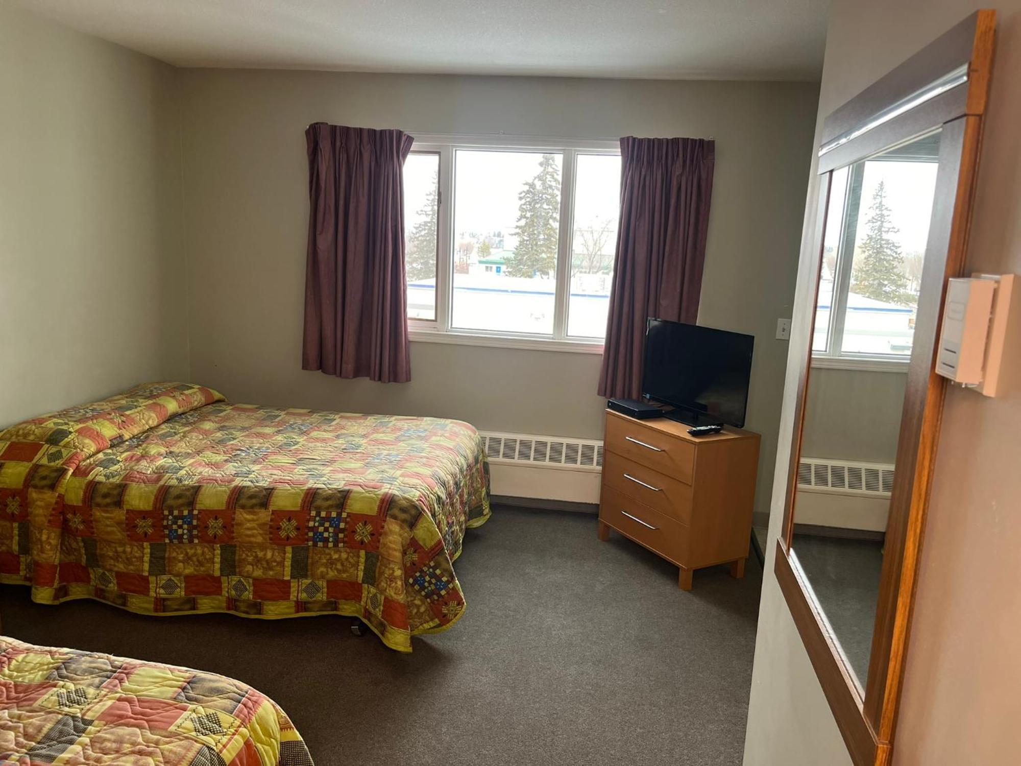 Raccoon Lodge Motel Sylvan Lake Zimmer foto